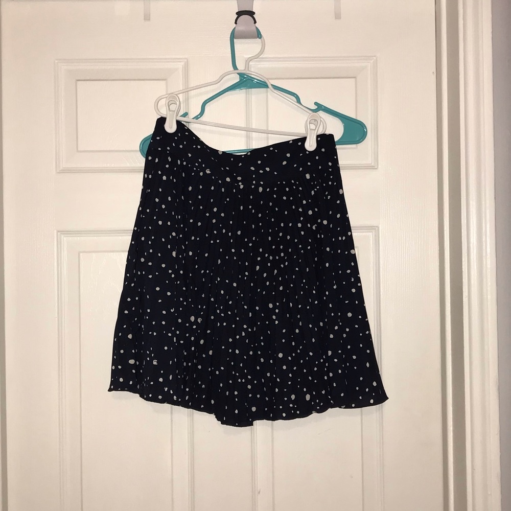 Ann Taylor Petite Polka Dot Skirt